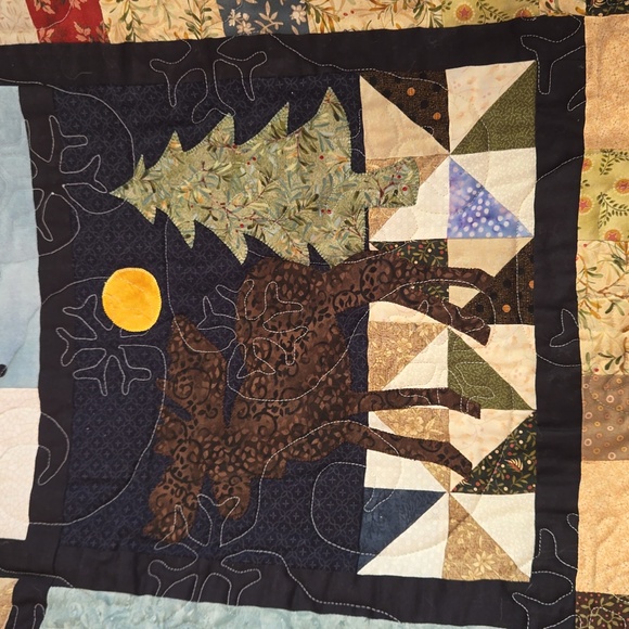 Wall Quilt 'Winter Memories' - Picture 8 of 16